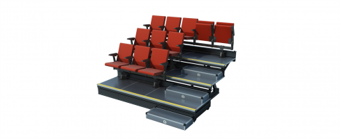 奇雅后置伸縮看臺(tái)